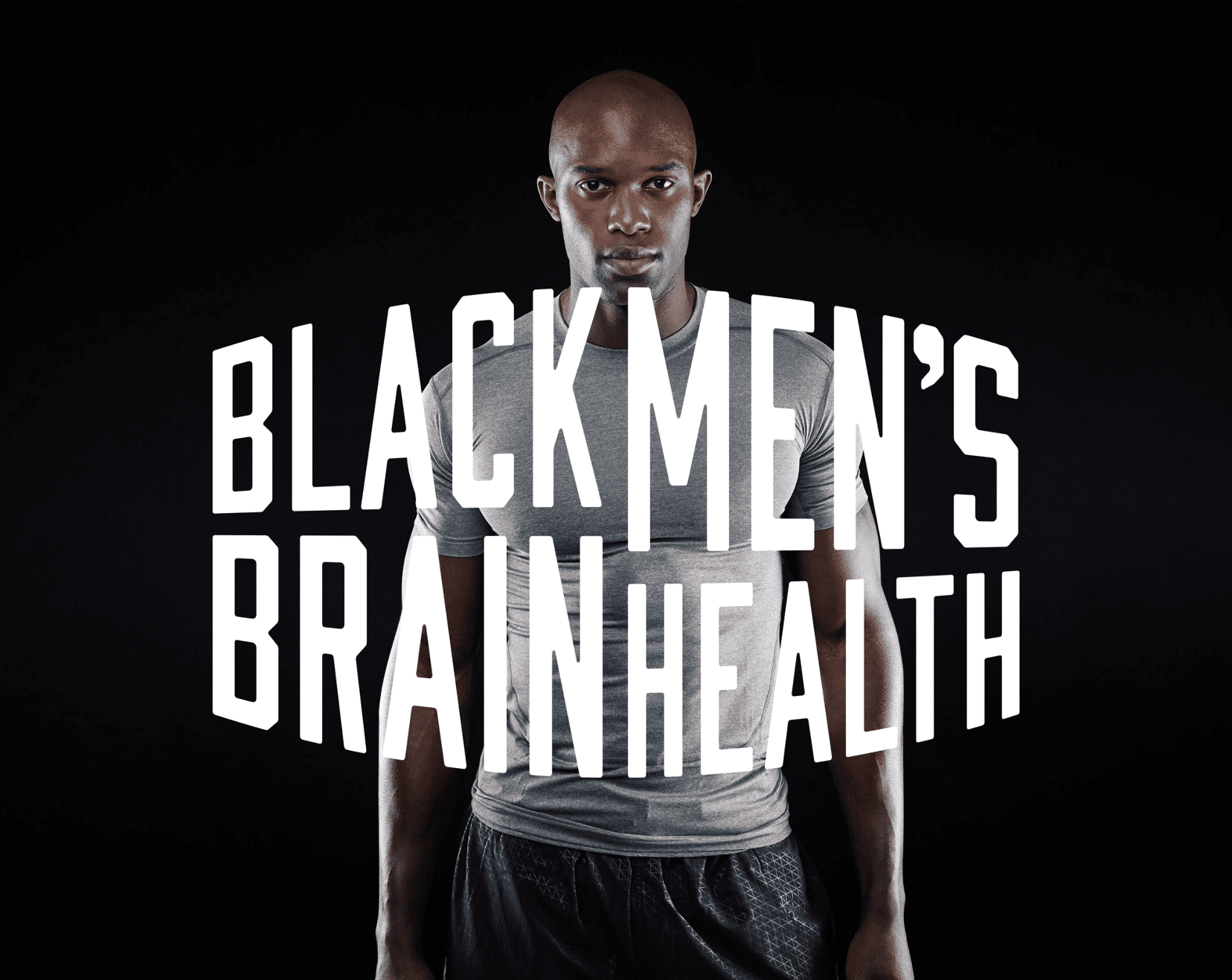 black mens brain health logo